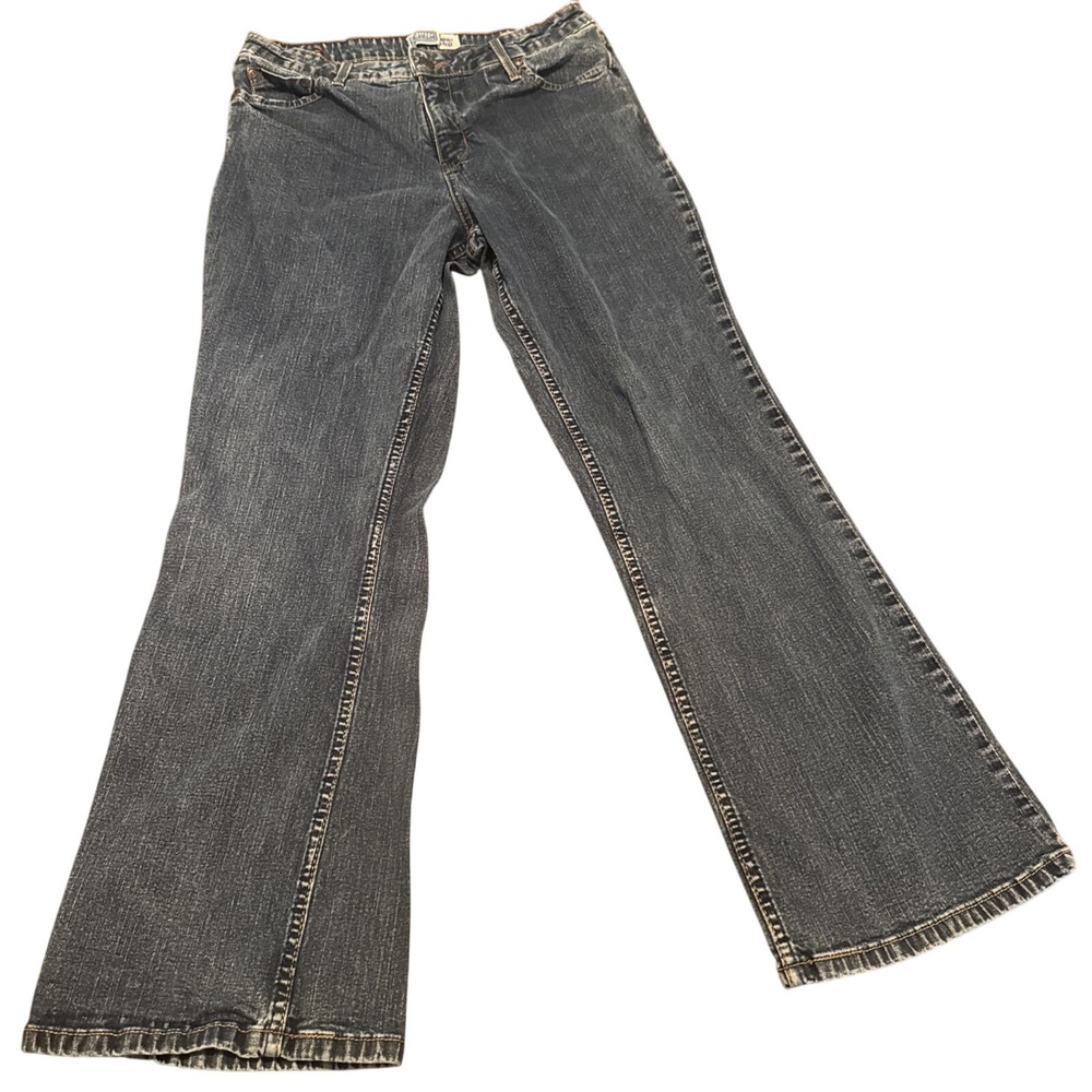 Signature Levi Strauss‎ Bootcut Jeans 12 Short At Waist Stretch Blue Denim